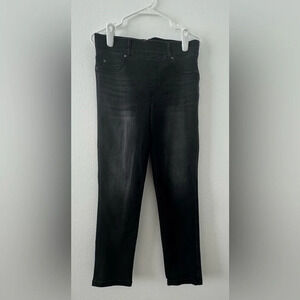 Spanx Vintage Wash Black Denim Jean Legging Jegging Size Medium